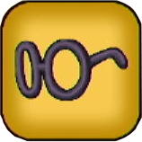 黒ぶちメガネ丸画像