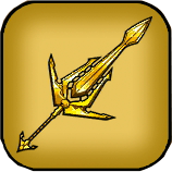 黄金の飾り両手剣画像