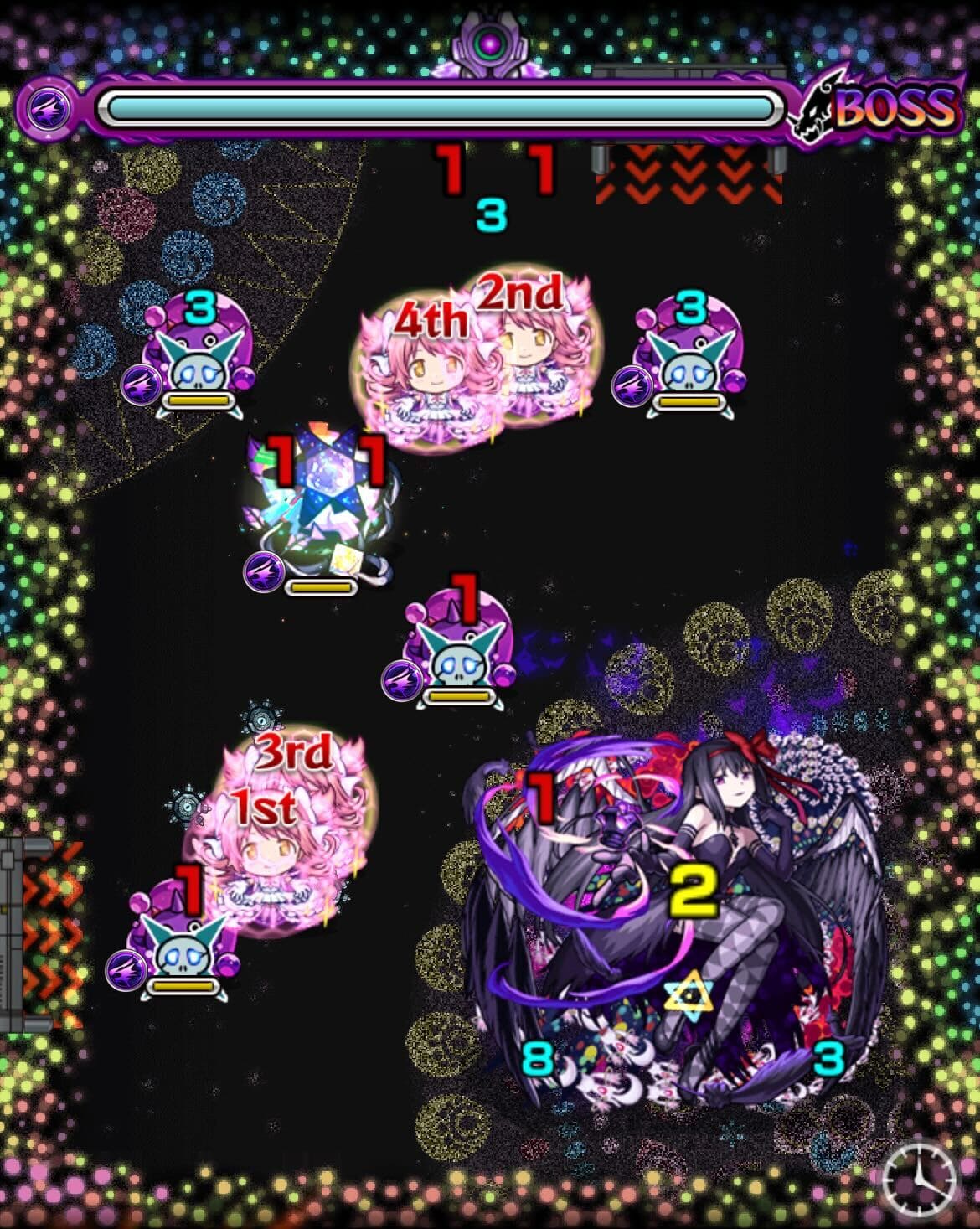 悪魔ほむらボス1