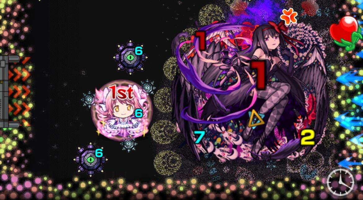 反射のMSと減速壁を持つキャラを編成