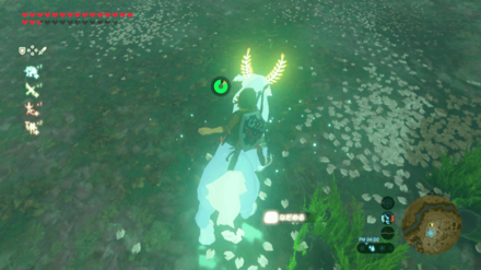 山のヌシをなだめる