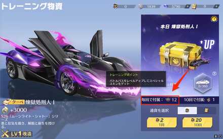 トレーニング物資