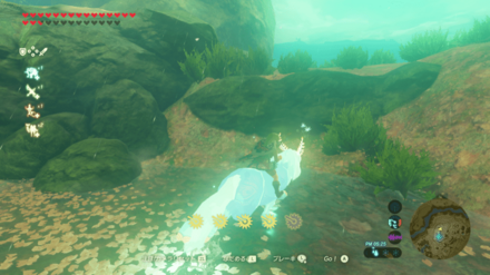 山のヌシの拍車