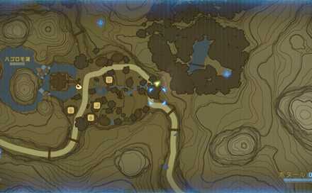 旅人の剣の入手場所マップ詳細