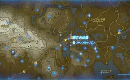 ファイアロッドの入手場所マップ