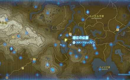 モリブリンバットの入手場所マップ