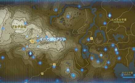 二連弓の入手場所マップ