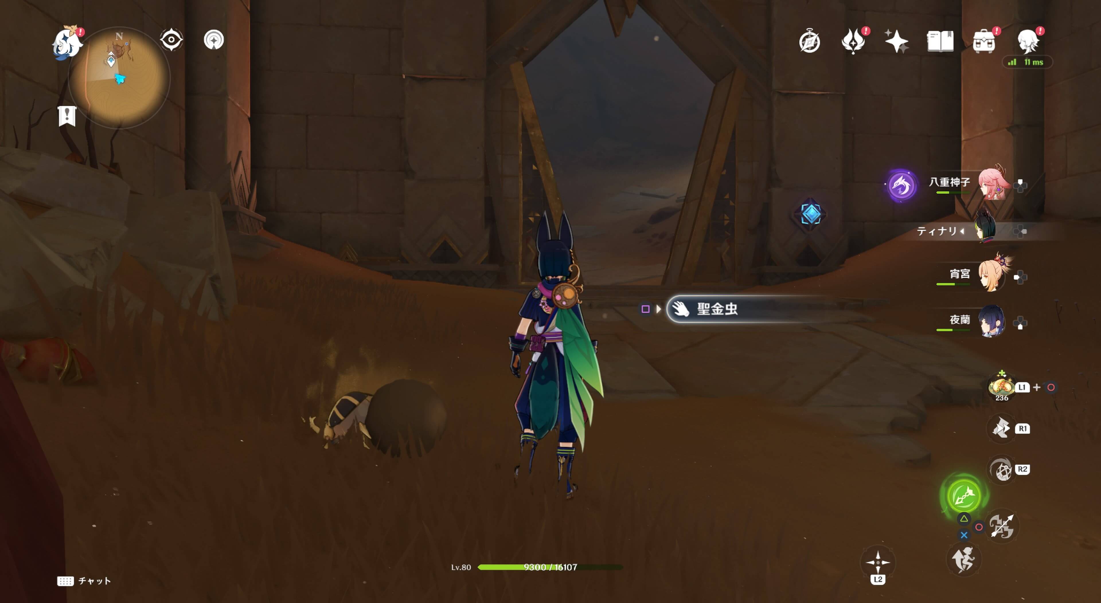 近くにファデュイ先遣隊