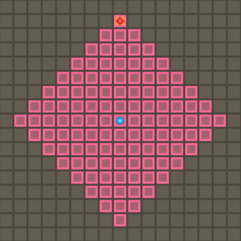 ロックオンジャンプの範囲