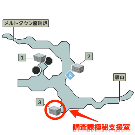 調査課極秘支援室入手場所