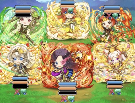 味方の火力を底上げするデバフが強力