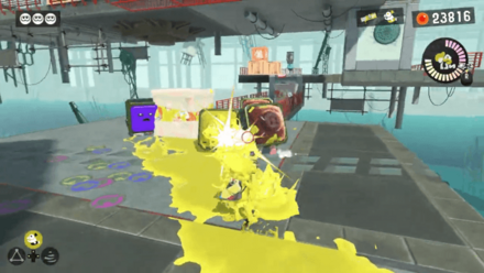 4体のタコスタンプを倒してアーマー入手