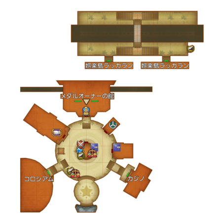 娯楽島ラッカラン画像