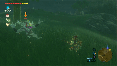 槍で一方的に攻撃