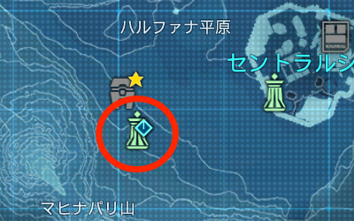 中央エアリオ板走の場所