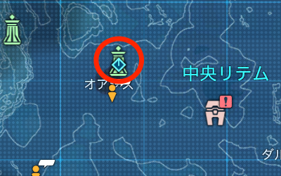 中央リテム板走の場所