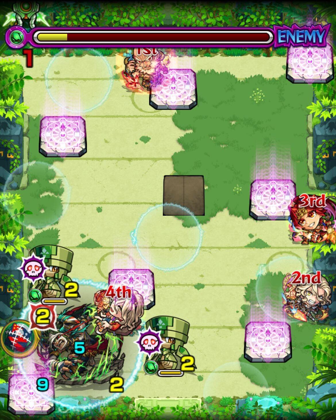 未開の大地38 ステージ3 敵移動