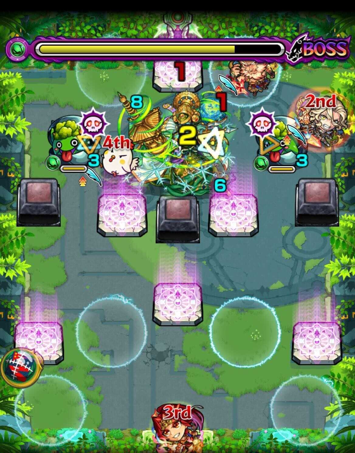 未開の大地38 ボス3 覚醒後