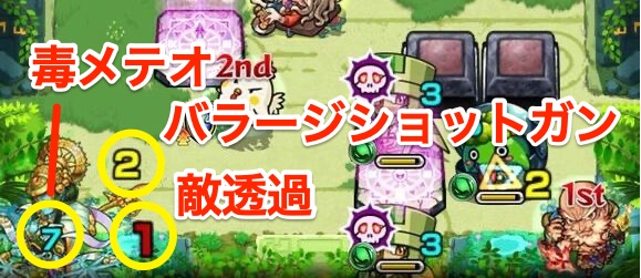 ボス覚醒前の攻撃パターン