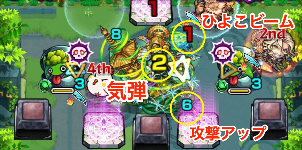 未開の大地38覚醒後攻撃パターン