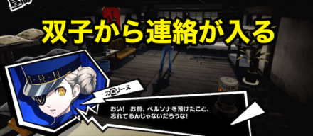 10日間収監したままにするとペルソナが消失する