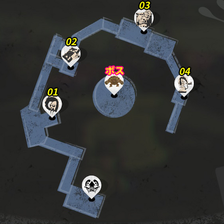 チュートリアル(クレーター)マップ