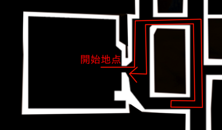 盗賊を追い詰める