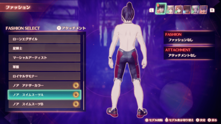 ノアスイムスーツA背面