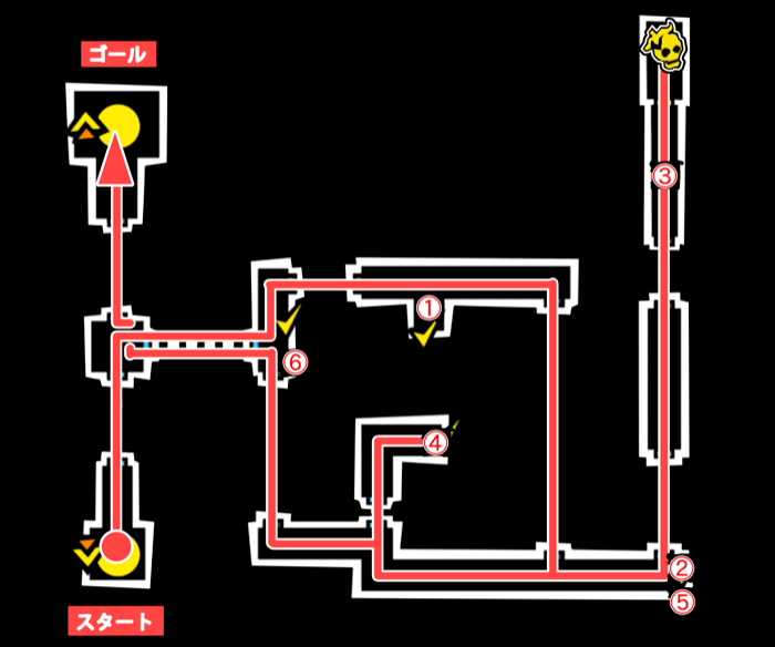 搬送エリア前半部分
