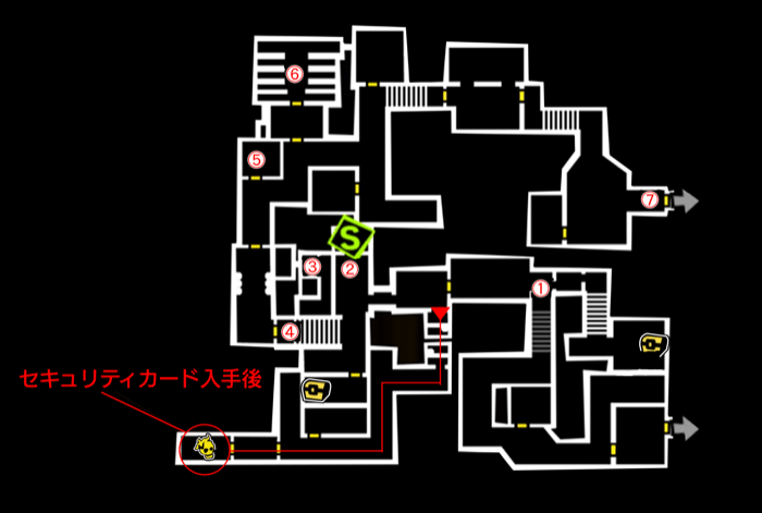 メンバーズカード入手手順マップ