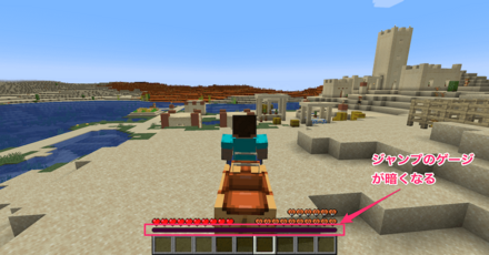 ジャンプした後は疲労状態になる