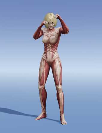 女型の巨人画像