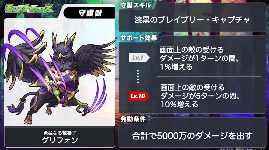 グリフォン ステータス