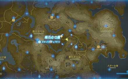 ガンバリバチのハチミツの入手場所マップ