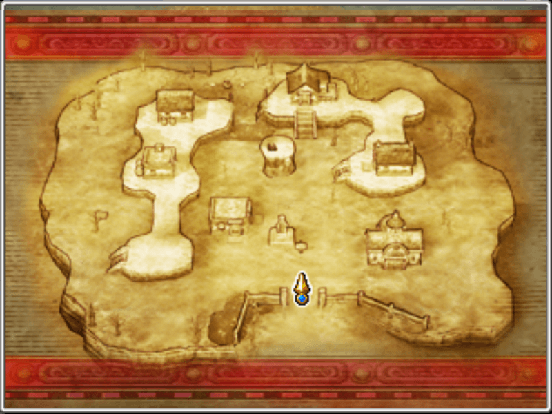 ダイアラックの町マップ