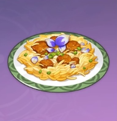 獣肉のビリヤニの画像