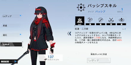 パッシブスキル