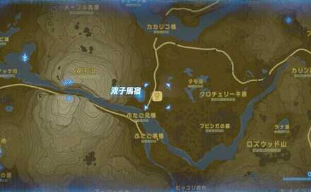 双子馬宿の場所詳細マップ