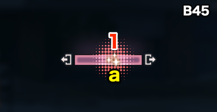 宝珠の迷宮B41-B45のマップ