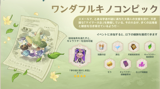 ワンダフルキノコンピック