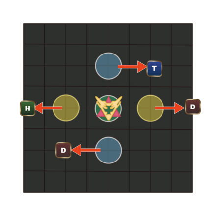 ポンポン風十字修正