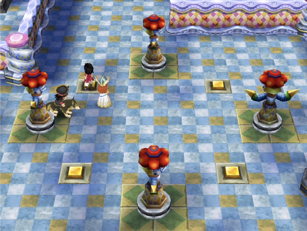 4Fの像を向き合わせる手順