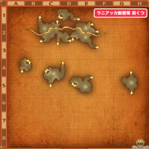 ラニアッカ断層帯洞くつ