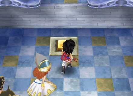 5F左下の水路の隠し通路を進んだ先