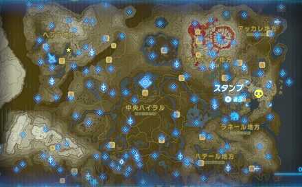 ライネルのひづめの入手場所マップ