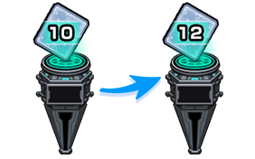 ガチャリドラカードのめくれる枚数が増える