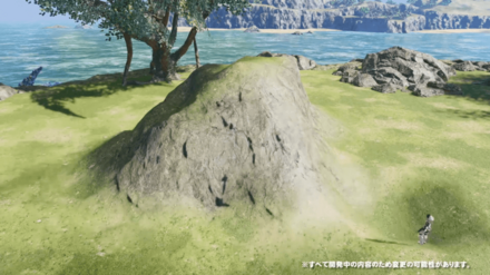 クリエイティブスペースの地形の整地2