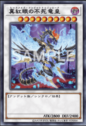 真紅眼の不死竜皇画像