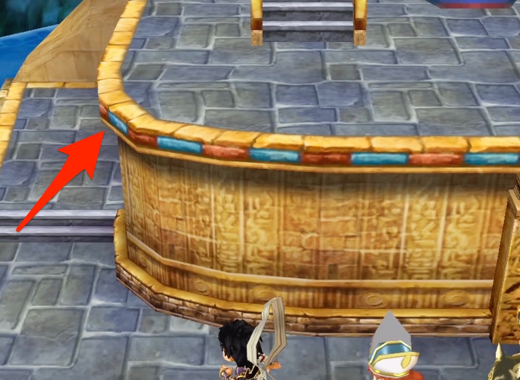 6階の学者の部屋は外観から入る