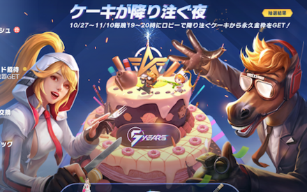 ケーキが降り注ぐ夜